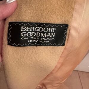 Wrap coat, size 10, beige